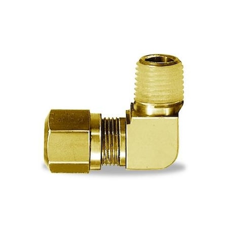 Velvac Nylon Air Brake Tube Fitting, Male Elbow, 3/8in. X 1/4in. 16964